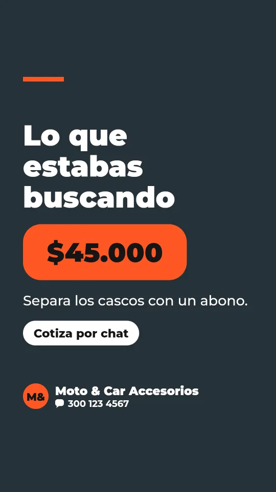 Ejemplo de historia para accesorios para carro y moto: Lo que estabas buscando