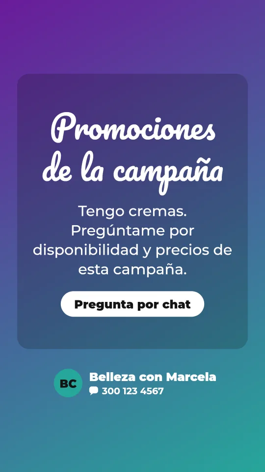 Ejemplo de historia para venta por catálogo: Promociones de la campaña