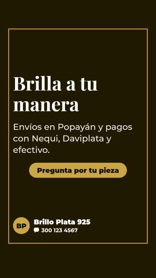 Ejemplo de historia para joyería y bisutería: Brilla a tu manera