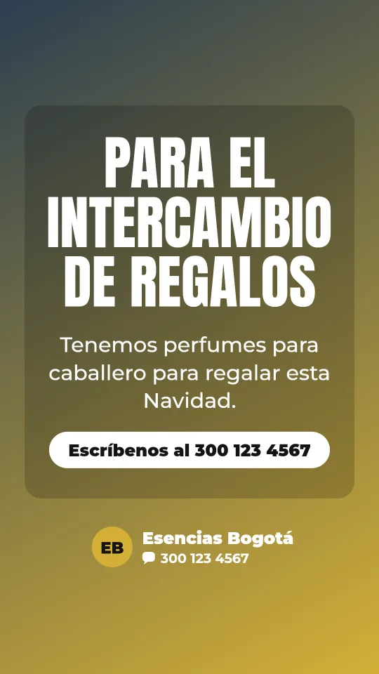 Ejemplo de historia para perfumes: Para el intercambio de regalos