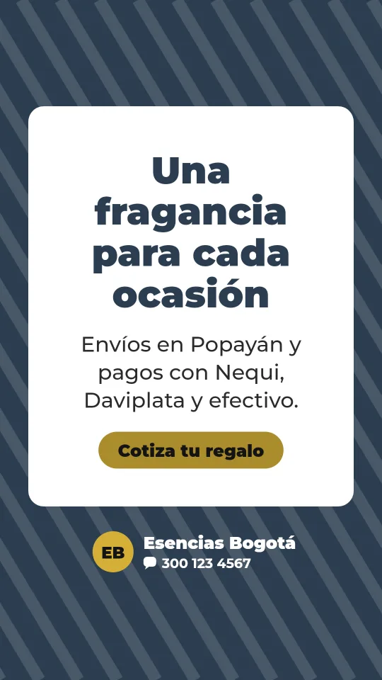 Ejemplo de historia para perfumes: Una fragancia para cada ocasión
